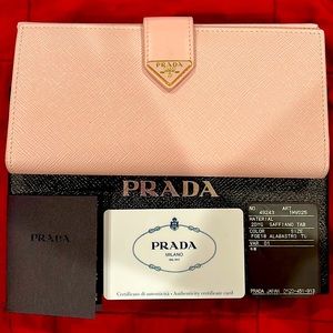 Authentic Prada wallet